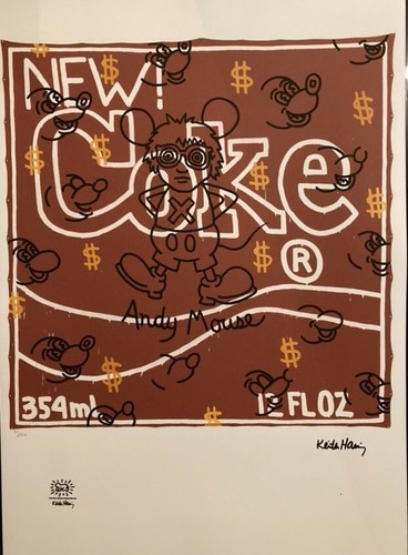 Lithographie keith haring - lithographie,