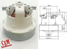 Motore aspirapolvere Sensory Hoover 1500 W 230V bidone centralizzato airtecnica
