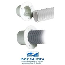 TUBO FLESSIBILE IN PVC BIANCO PER PASSAGGIO CAVI MOTORE FUORIBORDO BARCA
