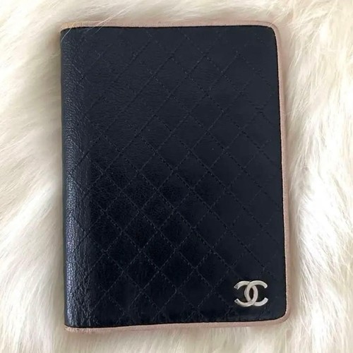 Chanel bicolore nero pelle - chanel,