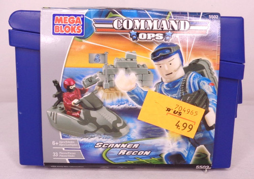 Mega bloks command - ops, scanner