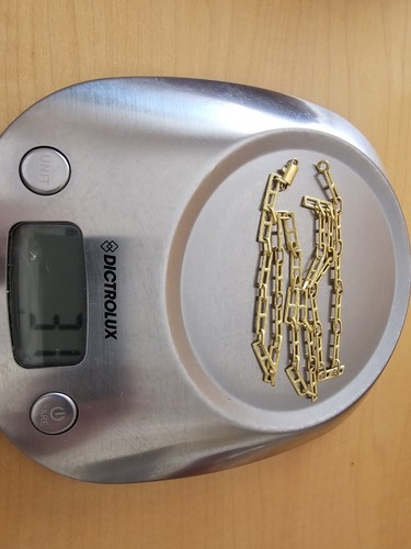 Collana oro kt - in, 18