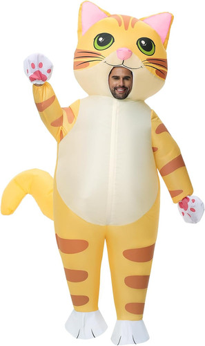 Costume gonfiabile gatto - costume,