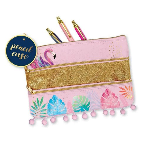 Astuccio portamatite flamingo - portamatite,