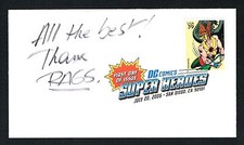 Ralph Rags Morales autografo