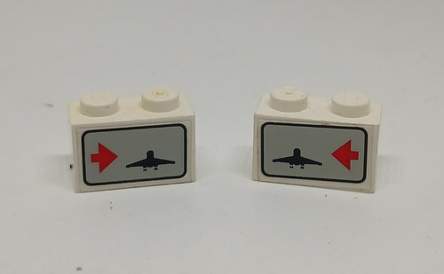 Lego aéroport brique 1 x - lego, :