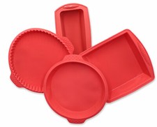 Set 4 stampi da forno in
