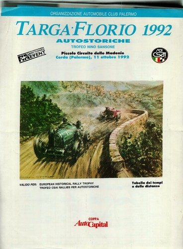 Targa florio autostoriche 92 - r,