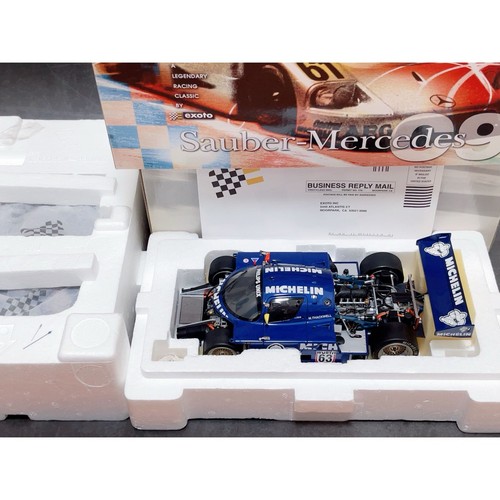 Exoto car 1987 sauber - 1/18,