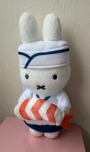 Miffy sushi chef plush bag - miffy,