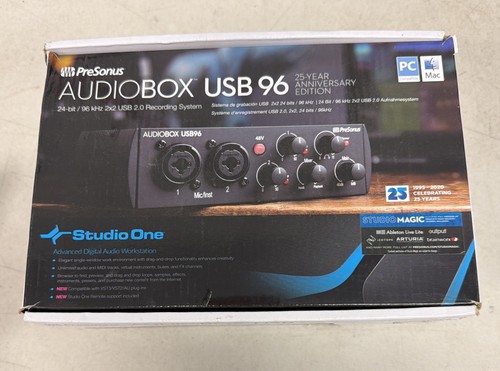 Presonus audiobox usb - 96, 25°