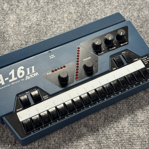 Aviom 16ii mixer - aviom, a-16ii