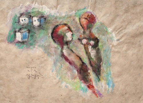 Ehrenfried viola nudo donna - nudo, di