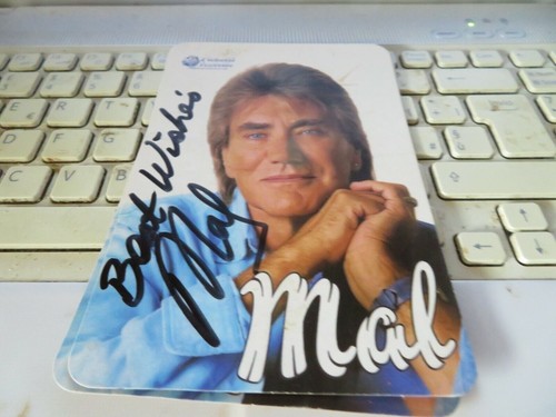 Autografo originale mal - autografo,