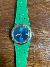 Tissot Sideral automatico vintage quadrante blu