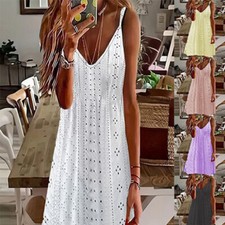 Abito Midi A Trapezio Con