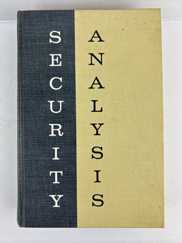Security analysis graham dodd - security,