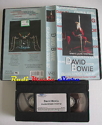 Vhs david bowie glass spider - bowie,