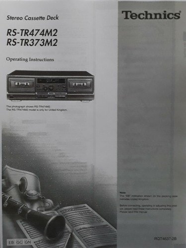 Technics tr474m2 - technics, rs-tr474m2