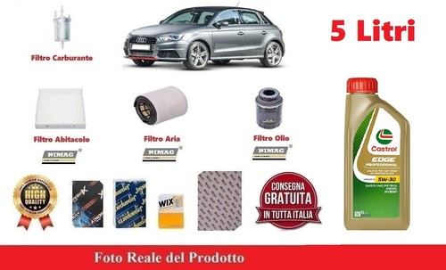 Kit filtri tagliando 5 - filtri, +