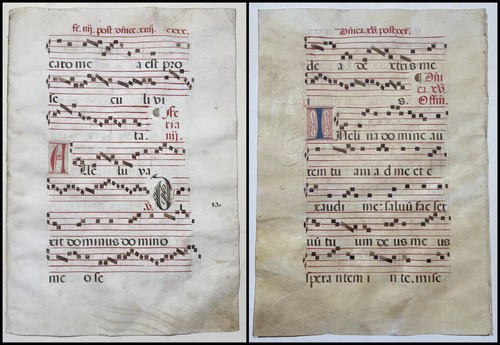 Antifonario pergamena - antifonario,