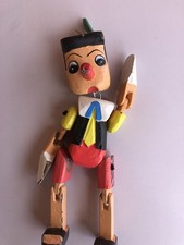 Pinocchio legno vintage - in,
