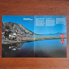 1985 BMW R80 GS - Original AD Advertising Pubblicità Vintage