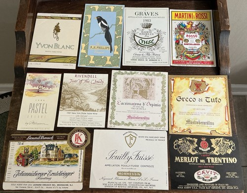 Lotto etichette vino vintage - lotto,