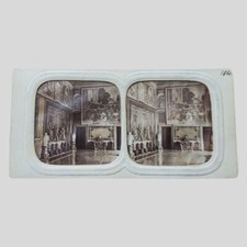 Rara Stereoscopia Roma sala ricevimenti del Vaticano palazzo Quirinale 1860-70