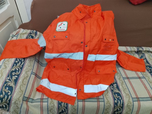 Giacca anti pioggia ambulanza - giacca,