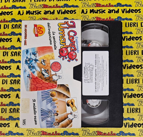 Vhs cartonata esplorando - cartonata, il