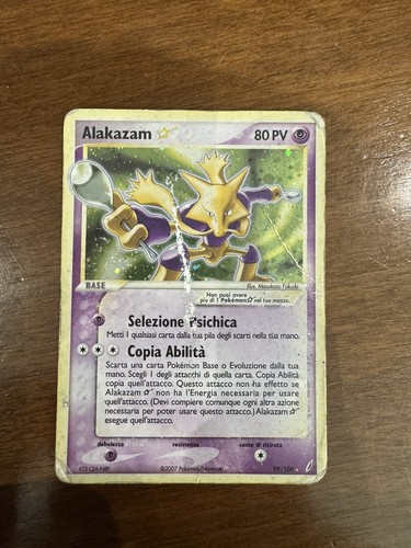 Pokemon alakazam gold star - pokemon,