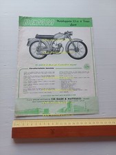 Demm 53 4T Sport - 2T Turismo 1961 depliant italiano originale