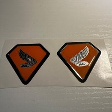 Coppia Emblemi per fianchetti laterali Honda CB750K honda cb four stemmi adesivi