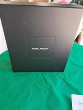 yves saint laurent, scatola originale per stivali