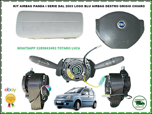Fiat panda kit airbag - kit, logo