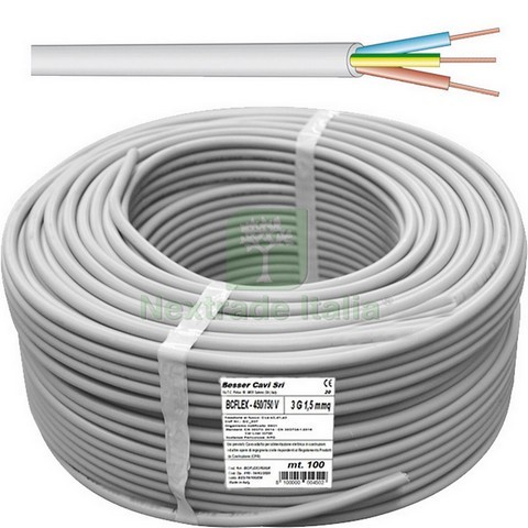 100mt cavo elettrico sezione - 100mt,