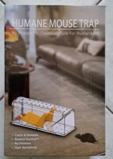 lotto di 2 trappole per topi Takrink, solo cattura, non per uccidere