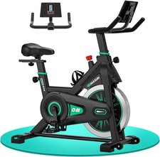 Cyclette Professionale Con Ampio Supporto per Tablet E Display LCD, Bicicletta S