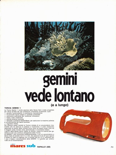 Torcia gemini mares - gemini, 1,