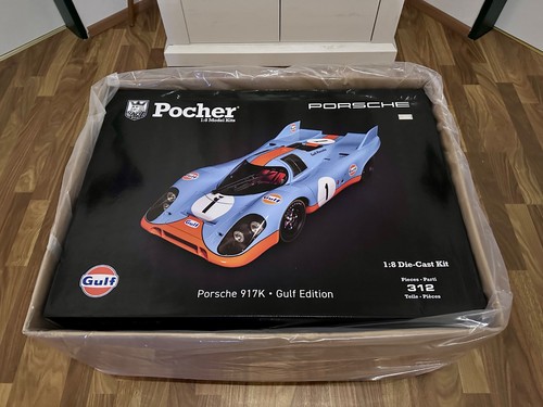 Pocher gulf porsche 917k 8 - pocher,