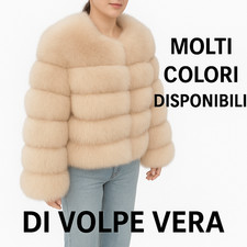 Cappotto di Pelliccia Vera di Volpe Donna Invernale Cappotto – Moda 2025