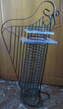 Porta cd - dvd  in ferro battuto - Vintage