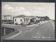 Cartolina Tortoreto Lido Villette al Mare MOTO OA80 #