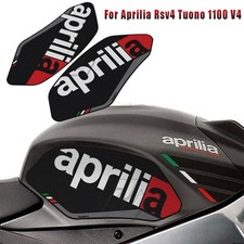 lato Serbatoio Carburante Pad Protettore per Aprilia RSV4 Tuono V4 1100 15-21
