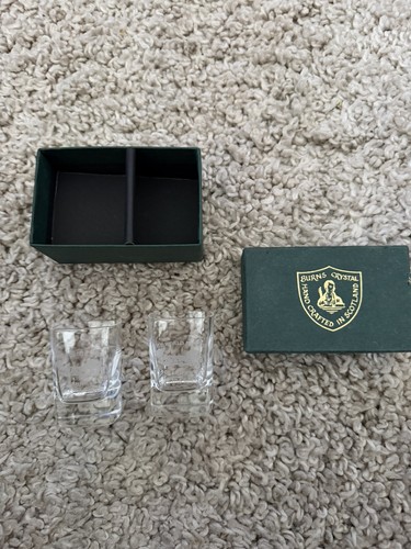 Burns crystal pair - , shot