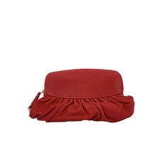 Christi draped red leather - christi,