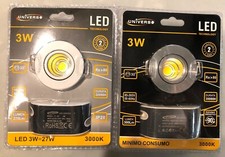 Faretto led incasso 3 watt