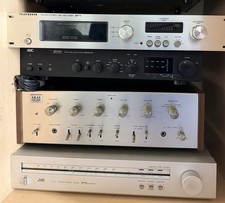 Componenti stereo vintage e di