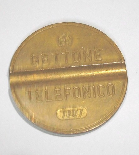 Gettone telefonico sip 7807 - sip,